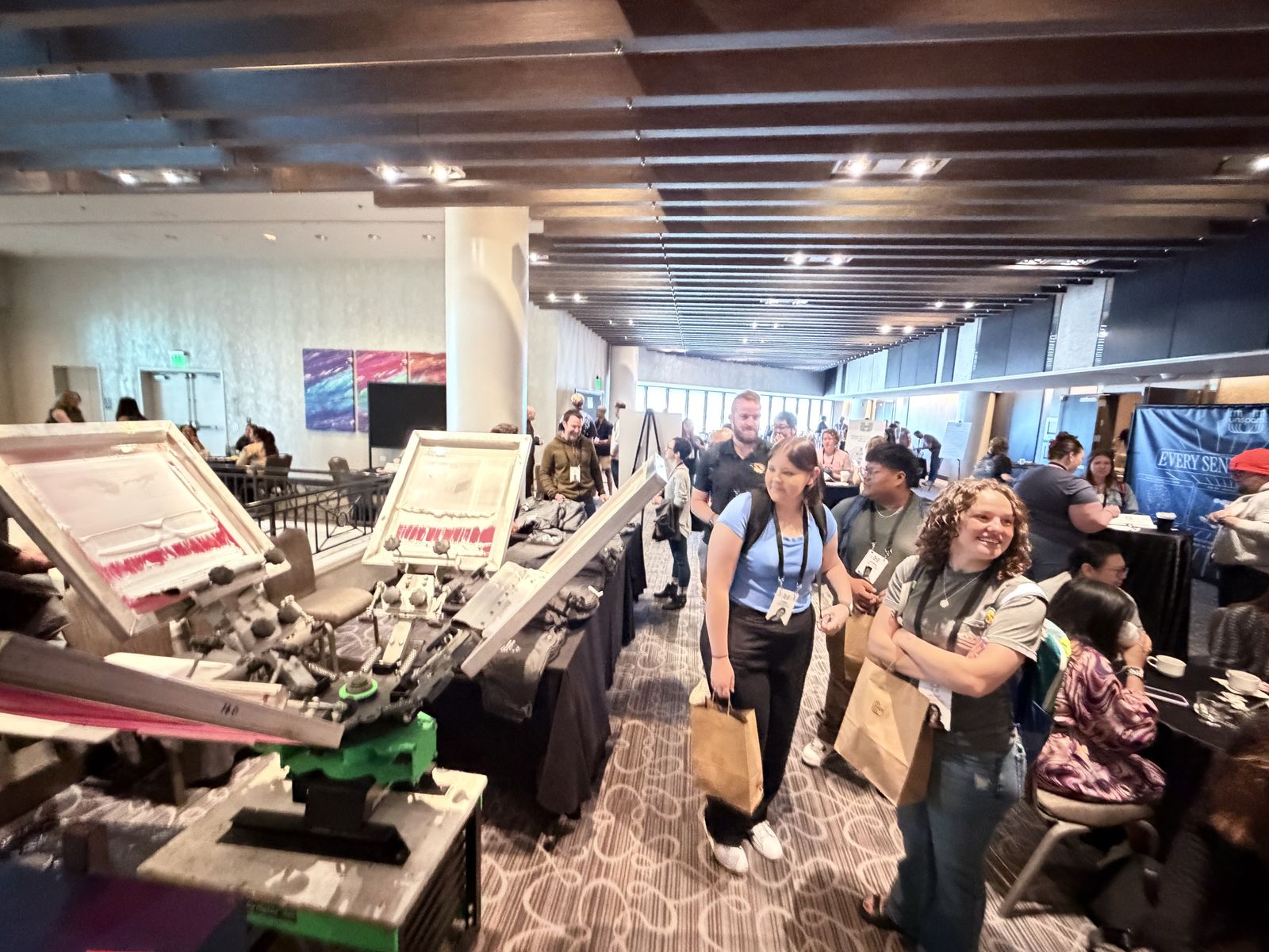 Live event printing at a Minneapolis corporate events & conferences event