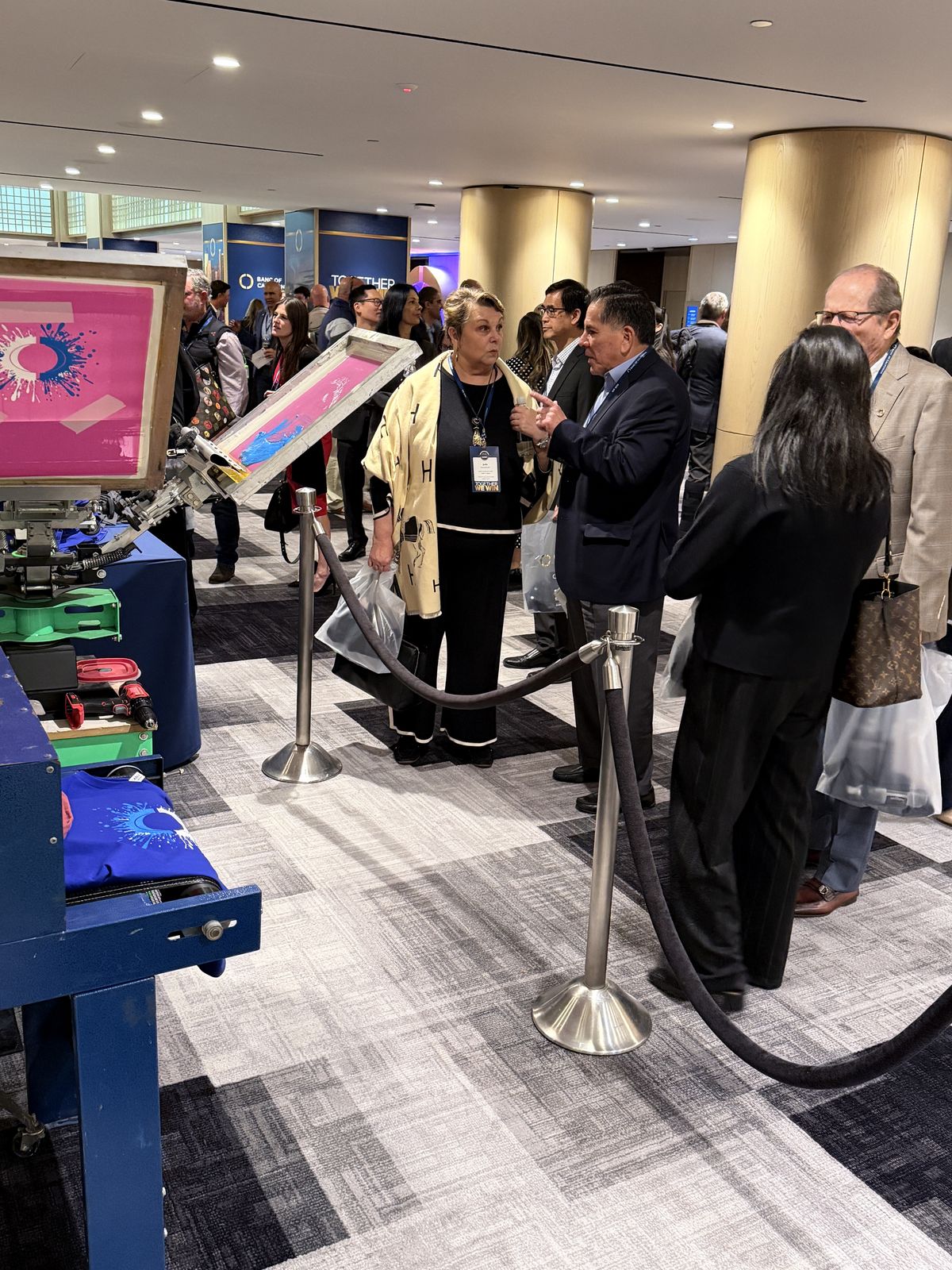 Live event printing at a Minneapolis brand activations & pop-ups event